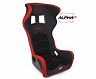 PRP Seats Alpha Head Containment Composite Seat- Black/Red