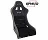 PRP Seats Bravo Composite Seat- Black/Grey (Silver Outline/Bravo Silver- Silver Stitching)