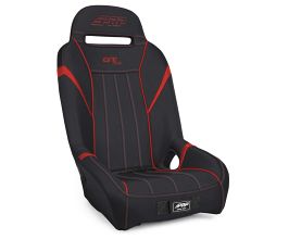 PRP Seats GT/S.E. 1In. Extra Wide Suspension Seat- Black/Red for Universal All