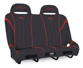 PRP Seats Polaris RZR GT/S.E. Suspension Bench- Black/Red for Universal All