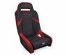 PRP Seats GT3 Rear Suspension Seat- Black/Red