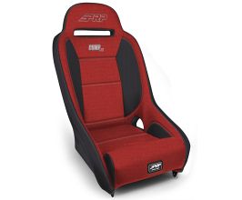 PRP Seats Comp Elite Suspension Seat- Red/Black for Universal All