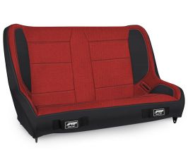 PRP Seats Jeep CJ-7/Wrangler YJ Elite Series Rear Bench- Red for Universal All