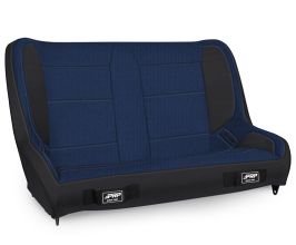 PRP Seats Jeep CJ-7/Wrangler YJ Elite Series Rear Bench- Blue for Universal All