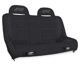 PRP Seats Jeep Wrangler JKU/JLU Elite Series Rear Bench- Black Vinyl for Universal All