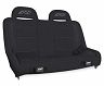 PRP Seats Jeep Wrangler JKU/JLU Elite Series Rear Bench- Black Vinyl for Universal 