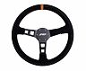 PRP Seats Deep Dish Suede Steering Wheel- Orange for Universal 