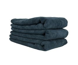Chemical Guys Workhorse Microfiber Towel (VRP) - 24in x 16in - Black - 3 Pack for Universal All