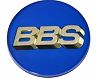 BBS Center Cap 70.6mm Blue/Gold (3-Tab) for Universal 