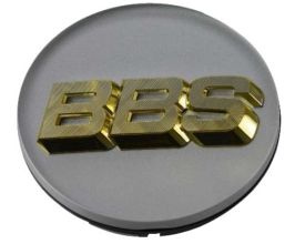 BBS Center Cap 70.6mm White/Gold (4-tab) (56.24.120) for Universal All