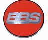 BBS Center Cap 70.6mm Red/Silver (5-Tab) for Universal 