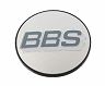 BBS Center Cap 56mm Polished/Grey & White for Universal 