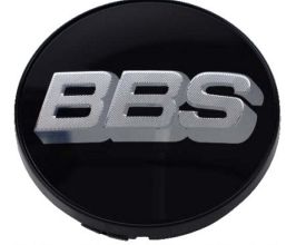 BBS Center Cap 70.6mm Black/Silver (5-tab) for Universal All
