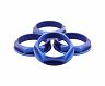 Fifteen52 Super Touring (Chicane/Podium) Hex Nut Set of Four - Anodized Blue for Universal 