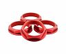 Fifteen52 Super Touring (Chicane/Podium) Hex Nut Set of Four - Anodized Red