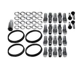Race Star 14mm x 1.5 1.38in. Shank w/ 7/8in. Head Dodge Charger Closed End Lug Kit - 20 PK for Universal All