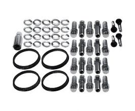 Race Star 7/16in GM Open End Deluxe Lug Kit - 20 PK for Universal All