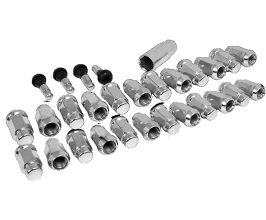 Race Star 14mmx1.50 Closed End Acorn Deluxe Lug Kit (3/4 Hex) - 24 PK for Universal All