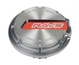 RAYS Wheels WR Center Cap (Red/Silver) 57CR/57DR/57D/57S-PRO for Universal All