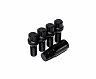 Vossen 30mm Lock Bolt - 14x1.5 - 17mm Hex - Cone Seat - Black (Set of 4) for Universal 