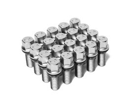 Vossen Lug Bolt - 14x1.5 - 30mm - 17mm Hex - Cone Seat - Silver (Set of 20) for Universal All