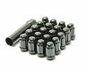 Wheel Mate Muteki Closed End Lug Nuts - Black Chrome 12x1.25