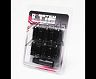 Wheel Mate Monster Lug 35 Open End Lug Nut Set of 20 - Black 1/2in Thread