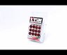 Wheel Mate Monster Lug Nut Caps - Red 14x1.50
