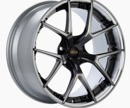 BBS RI-S 20x10 5x120 ET34 Diamond Black Center / Diamond Cut Lip Wheel -82mm PFS/Clip Required for Universal All