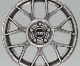 BBS XR 18x8 5x112 37mm Offset 82mm Bore PFS/Clip Req Gloss Platinum Wheel for Universal All