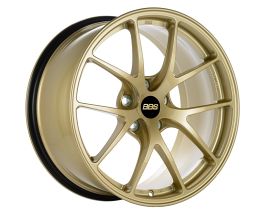 BBS RI-A 18x10.5 5x114.3 ET18 Gold Wheel -82mm PFS/Clip Required for Universal All