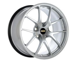 BBS RI-A 18x10.5 5x120 ET22 Diamond Silver Wheel -82mm PFS/Clip Required for Universal All