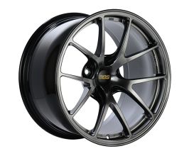 BBS RI-A 18x10.5 5x120 ET37 Diamond Black Wheel -82mm PFS/Clip Required for Universal All