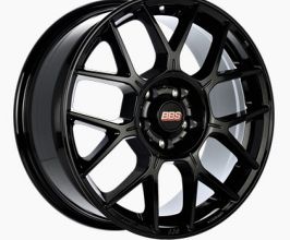 BBS XR 18x8 5x112 ET44 Black Gloss Wheel -82mm PFS/Clip Required for Universal All