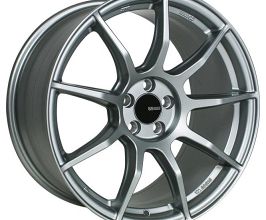 ENKEI TS9 18x8 5x112 45mm offset 72.6mm Bore Platinum Gray for Universal All