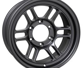 ENKEI RPT1 16x8 6x139.7 Bolt Pattern +0 Offset 108.5 Bore Matte Dark Gunmetallic Wheel for Universal All