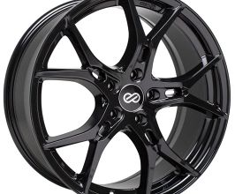 ENKEI Vulcan 19X8.0 45mm Offset 5x114.3 Bolt 72.6mm Bore Gloss Black Wheel for Universal All