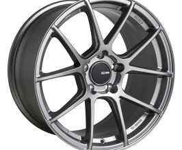 ENKEI TS-V 18x8.5 5x120 38mm Offset 72.6mm Bore Storm Grey Wheel for Universal All