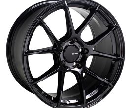 ENKEI TS-V 18x8.5 5x114.3 45mm Offset 72.6mm Bore Gloss Black Wheel for Universal All