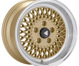 ENKEI Enkei92 Classic Line 15x8 25mm Offset 4x100 Bolt Pattern Gold Wheel for Universal All