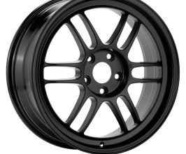 ENKEI RPF1 17x7 5x114.3 45mm Offset 73mm Bore Black Wheel for Universal All