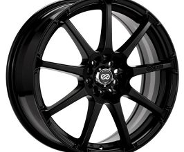 ENKEI EDR9 16x7 4x100/114.3 38mm offset 72.6 Bore Diameter Matte Black Wheel for Universal All