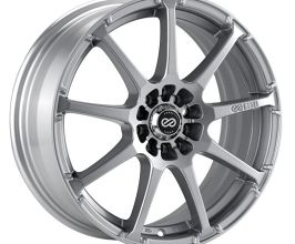 ENKEI EDR9 17x7 4x100/114.3 38mm Offset 72.6 Bore Diameter Silver Wheel for Universal All