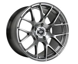 ENKEI Raijin 18x9.5 45mm Offset 5x100 Bolt Pattern 72.6 Hub Bore Hyper Silver Wheel for Universal All