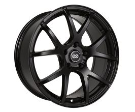 ENKEI M52 16x7 38mm Offset 5x114.3 Bolt Pattern 72.6mm Bore Dia Matte Black Wheel for Universal All