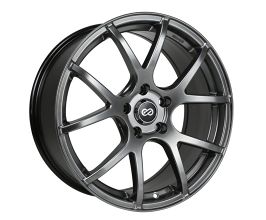 ENKEI M52 17x7.5 50mm Offset 5x114.3 Bolt Pattern 72.6mm Bore Dia Hyper Black Wheel for Universal All