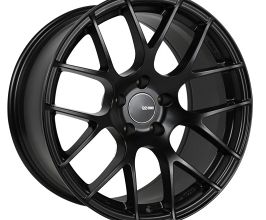 ENKEI Raijin 19x8.5 42mm Offset 5x112 Bolt Pattern 72.6 Hub Bore Black Wheel for Universal All