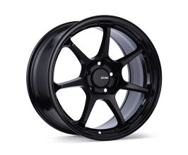 ENKEI TS-7 18x8 5x114.3 45mm Offset 72.6mm Bore Gloss Black Wheel for Universal All