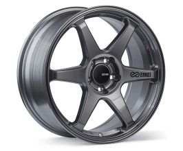 ENKEI T6R 18x9.5 45mm Offset 5x120 Bolt Pattern 72.6 Bore Gloss Gunmetal Wheel for Universal All