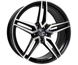 ENKEI Victory 20x8.5 5x114.3 40mm Offset 72.6mm Bore Black Machined Wheel for Universal All